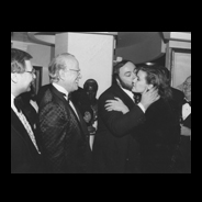 Gucci Galleria Reception with Luciano Pavarotti, New York, 1984